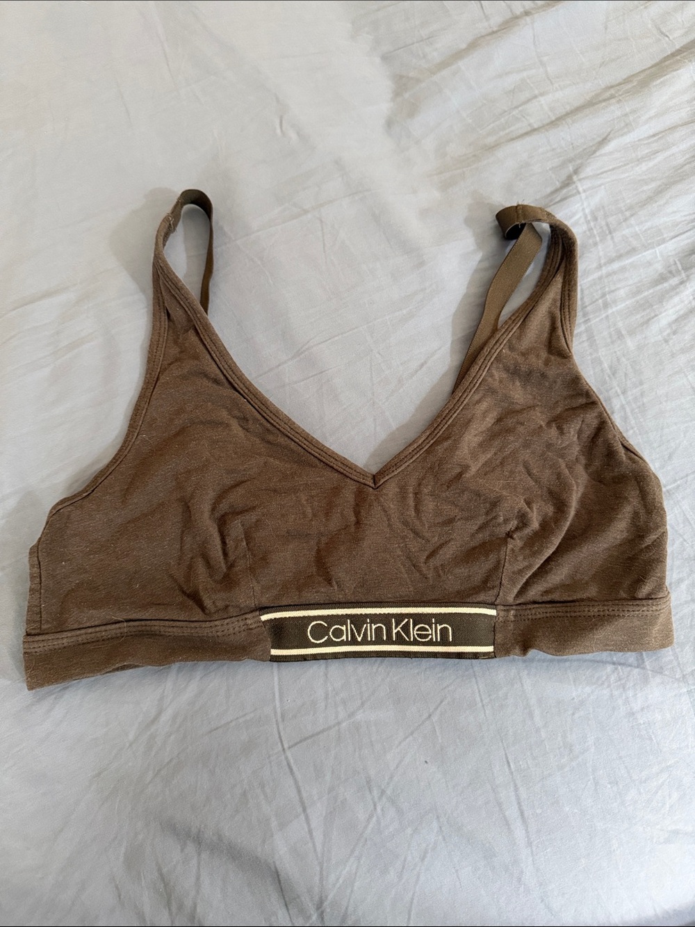 Calvin Klein gray  Wireless Bralette